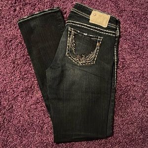 Silver Berkley skinny jean. 29x32